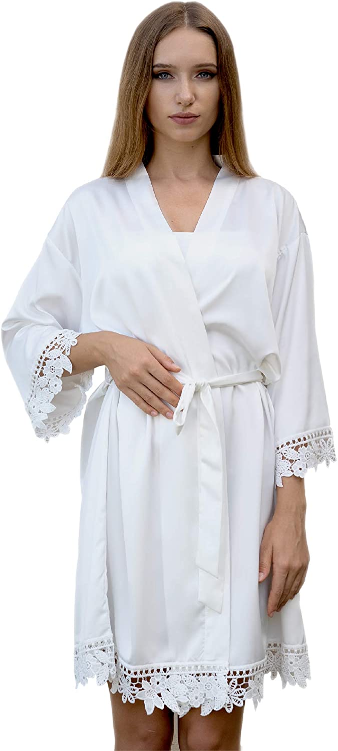 Price:$21.00 Robes | Cute Wedding Robes Bridal Party | Set of Robes | Gifts at Amazon Women’s Clothing store