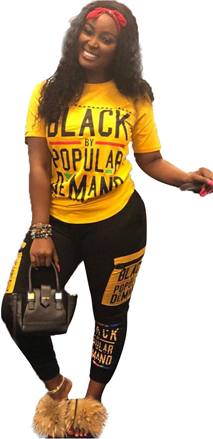 Price:$15.90 Sexy 2 Piece Sports Outfit Set Shirt Bodycon Pants Joggers Clubwear Tracksuit Sportswear Set at Amazon Women’s Clothing store