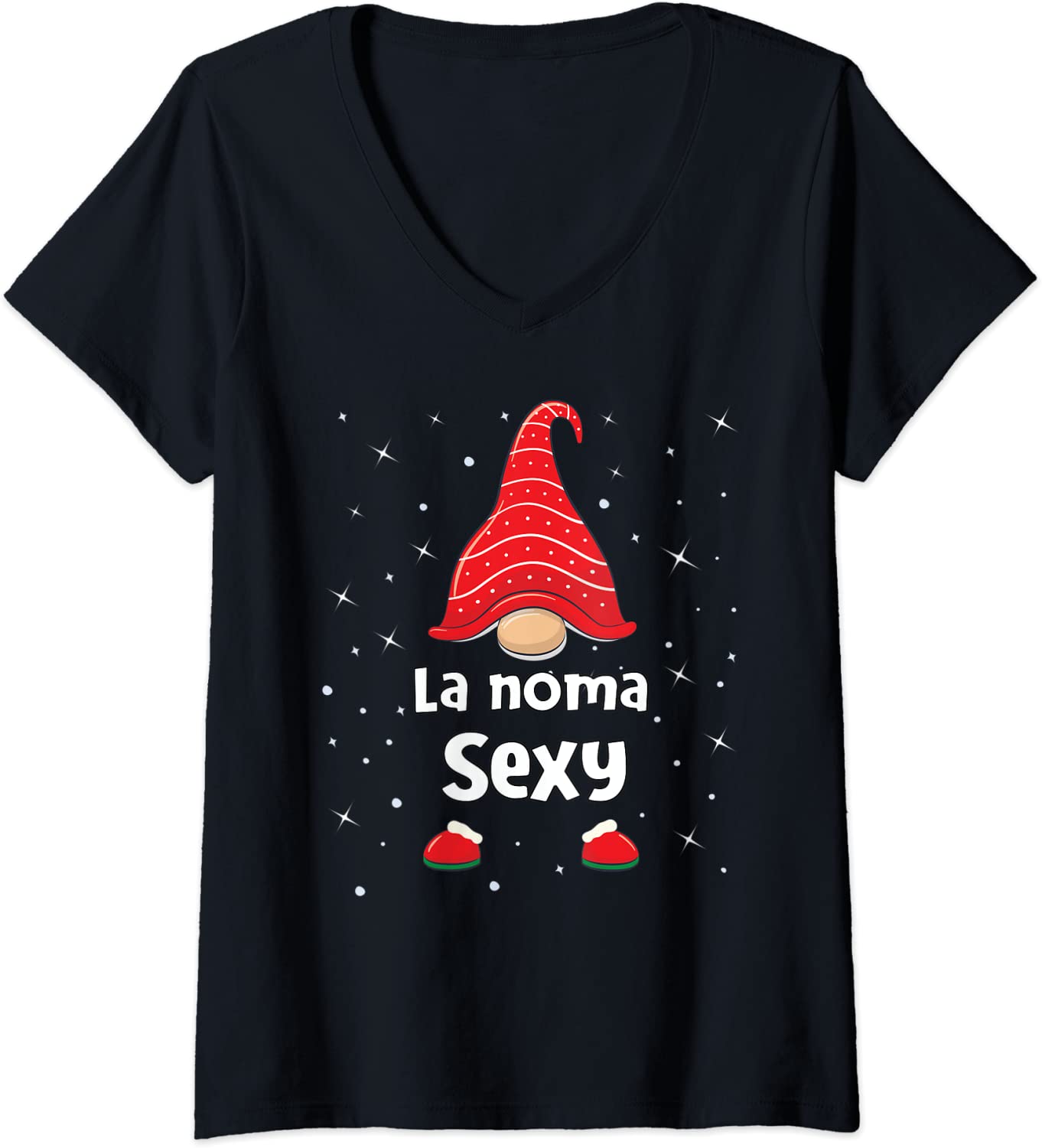 Price:$19.99 La Sexy Nomo Spanish Family Matching Navidad Pajama V-Neck T-Shirt : Clothing, Shoes & Jewelry