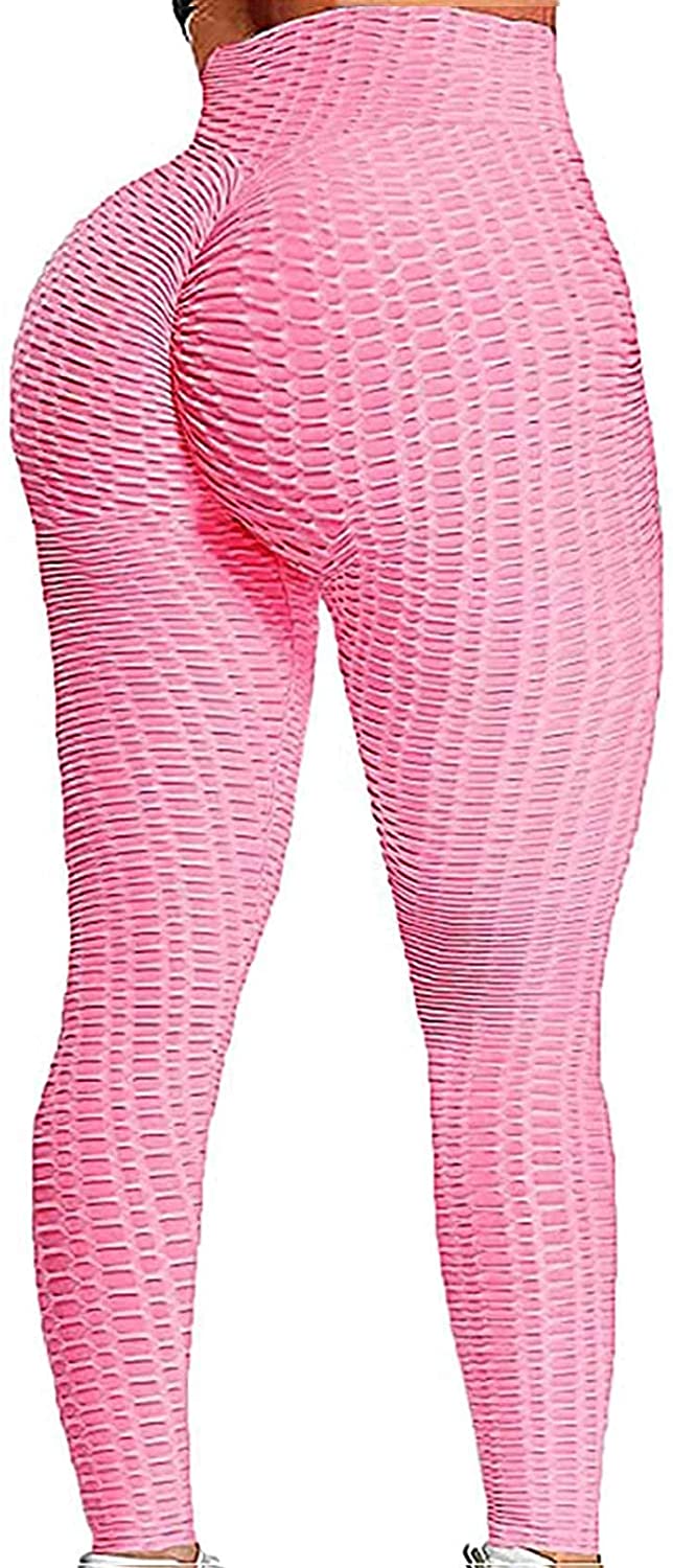 Price:$9.97 Women's High Waist Yoga Pants Tummy Control Slimming Booty Leggings Workout Running Butt Lift Tights : Sports & Outdoors