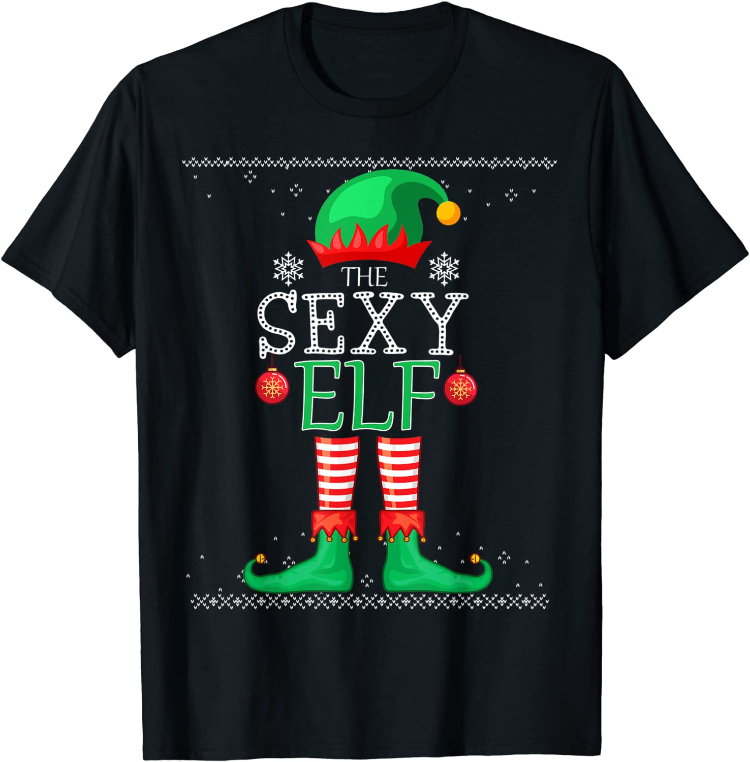 Price:$13.99 Elf Matching Family Group Christmas Party Pajama T-Shirt : Clothing, Shoes & Jewelry