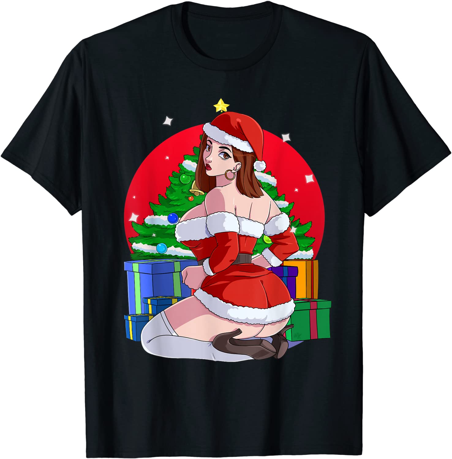Price:$17.99 Santa Claus Sexy Mama Christmas Pajamas Xmas Gift T-Shirt : Clothing, Shoes & Jewelry