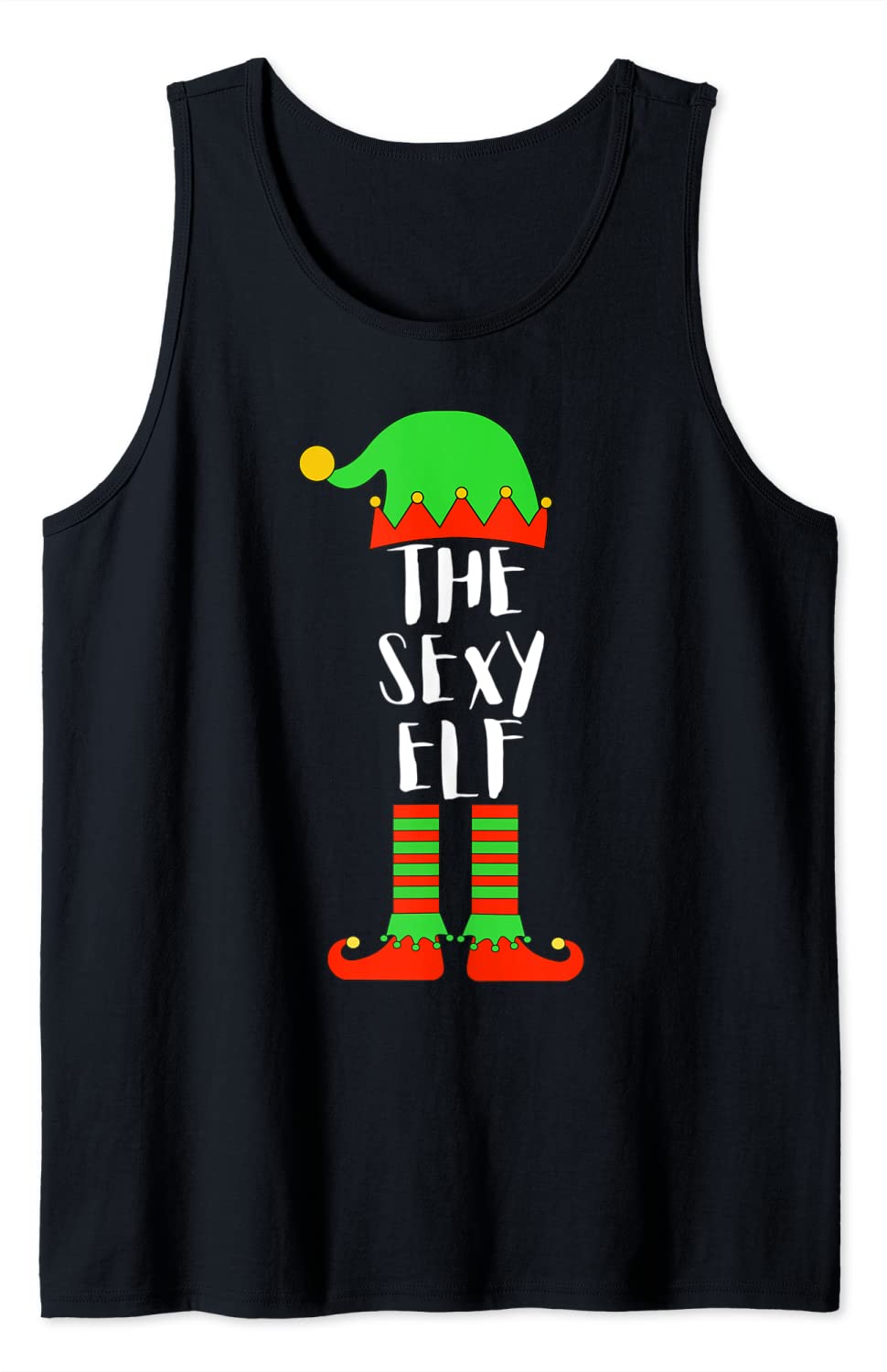 Price:$19.99 Sexy Elf Matching Family Group Christmas Party Pajama Tank Top : Clothing, Shoes & Jewelry