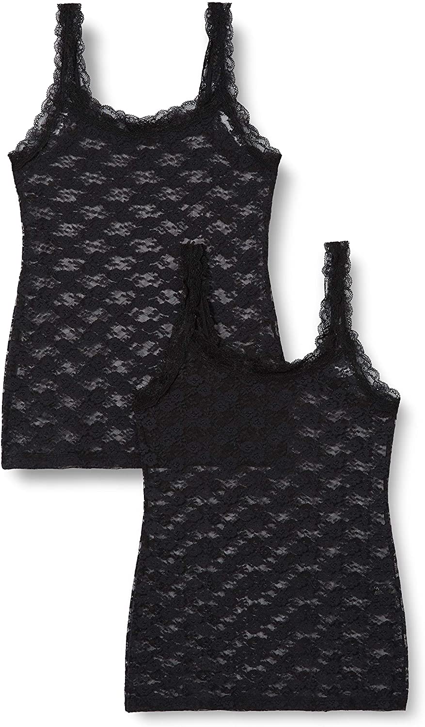 Price:$15.44 & Lilly Women's Lace Vest, Pack of 2 : Clothing, Shoes & Jewelry