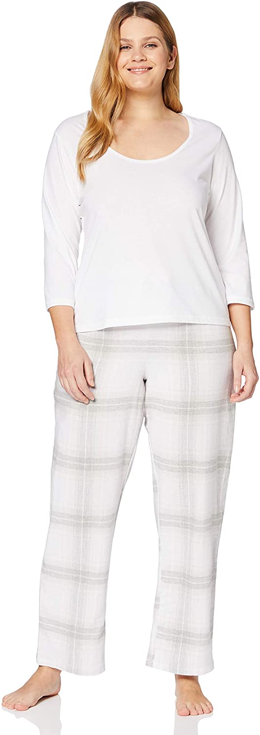 Price:$24.96 & Lilly Women's Flannel Pyjama Set : Clothing, Shoes & Jewelry
