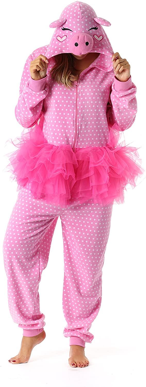 Price:$39.99 Love Adult Onesie Womens Pajamas : Clothing, Shoes & Jewelry