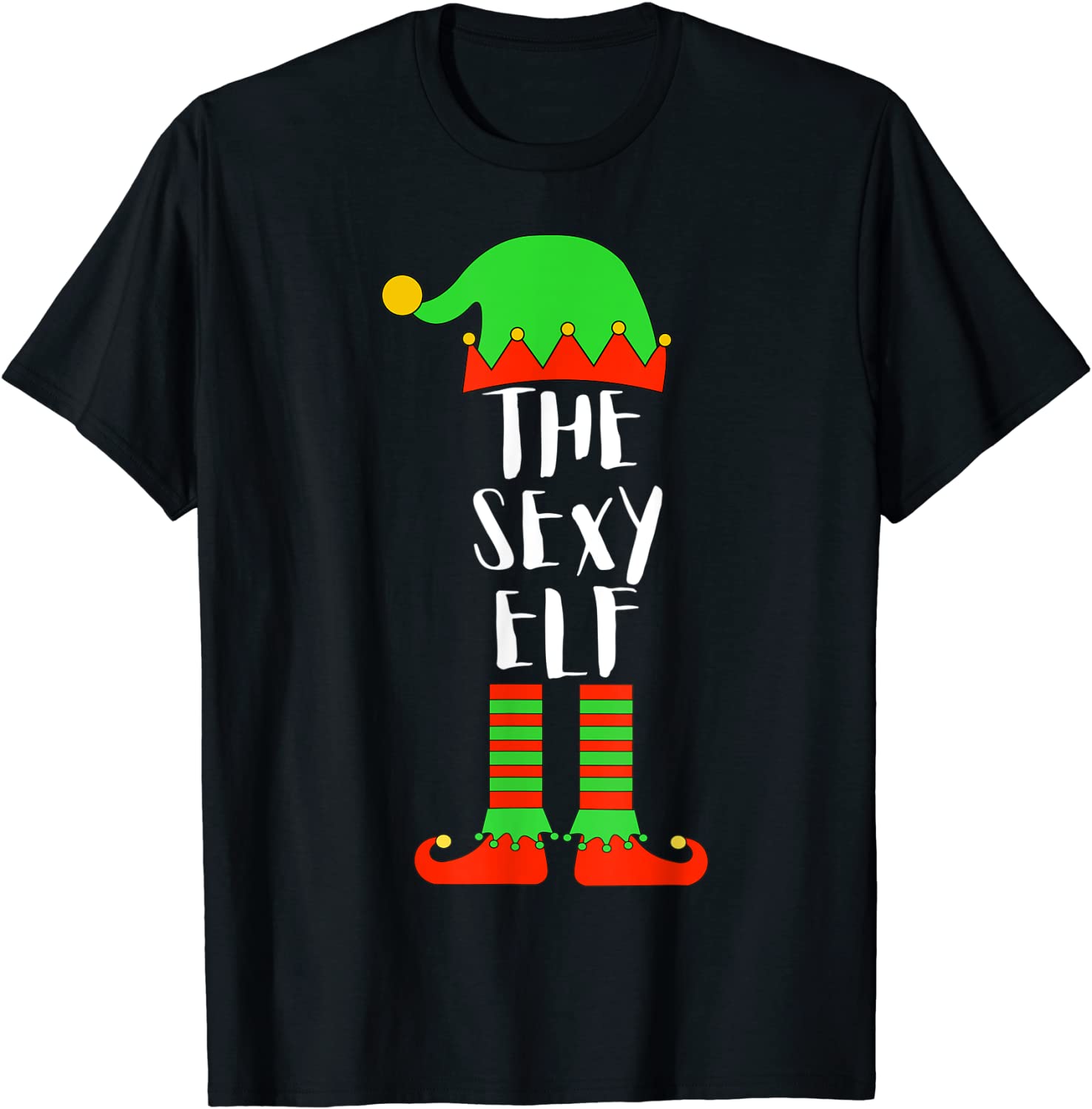 Price:$15.99 Sexy Elf Matching Family Group Christmas Party Pajama T-Shirt : Clothing, Shoes & Jewelry