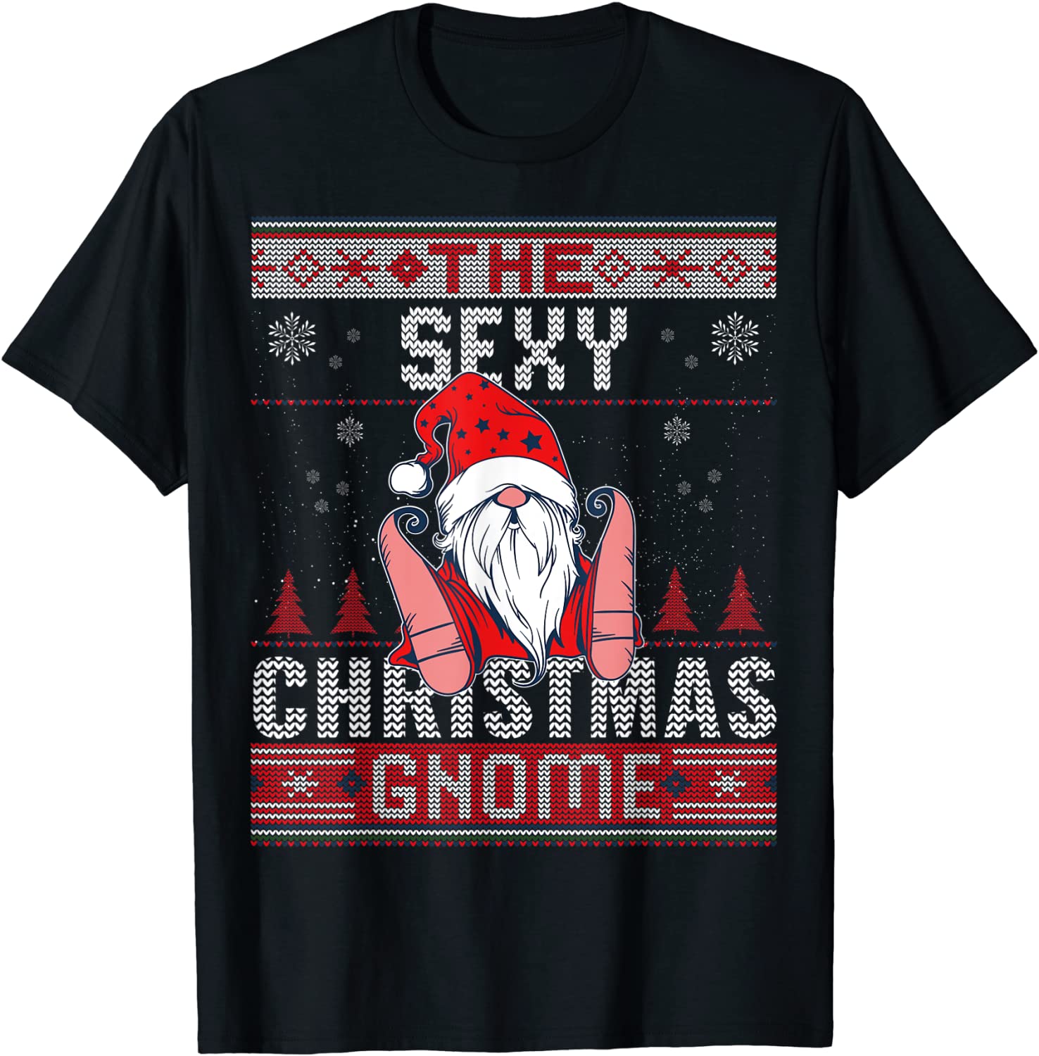 Price:$19.55 Christmas Gnome Matching Family Ugly T-Shirt : Clothing, Shoes & Jewelry
