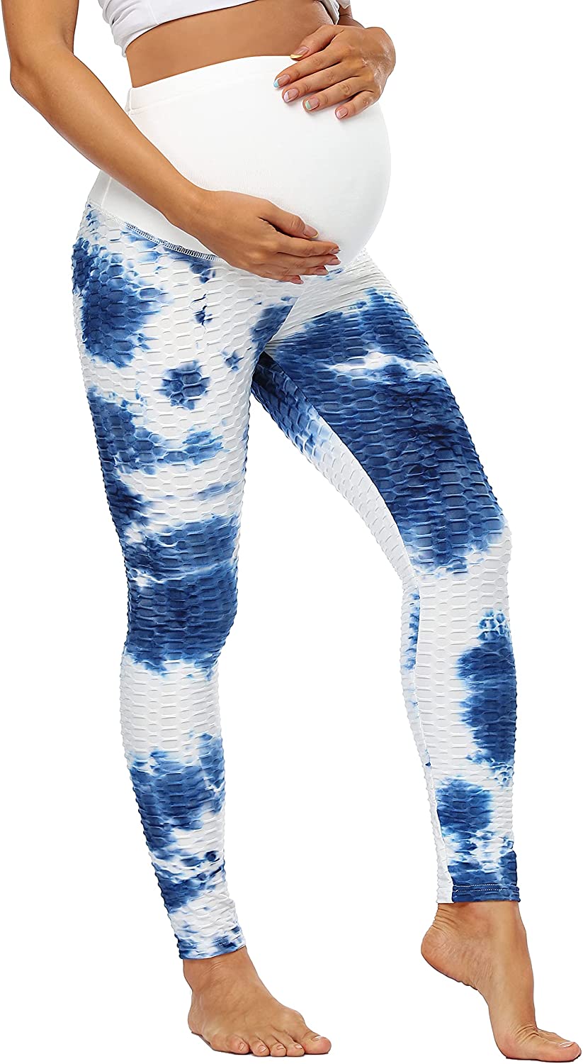 Price:$11.99 Maternity Legging Womens Casual Athletic Comfy Stretchy Yoga Lounge Pants at Amazon Women’s Clothing store