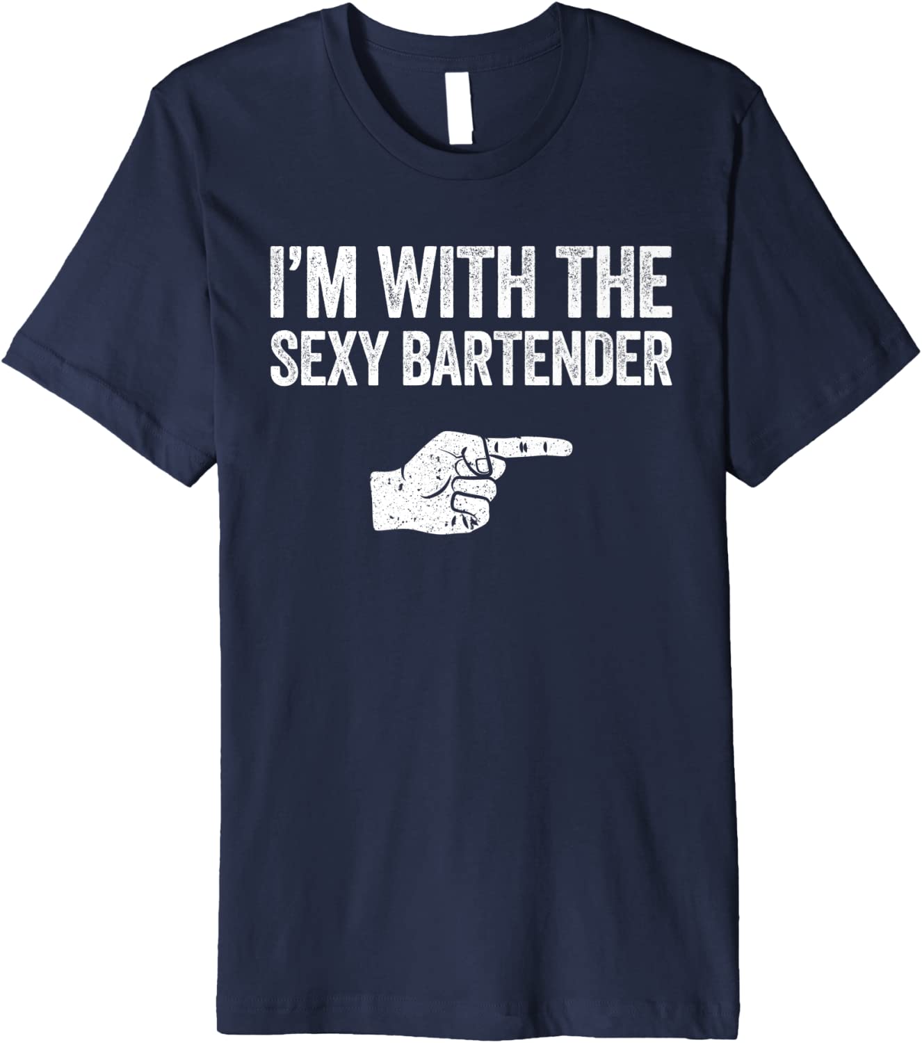 Price:$15.95 With The Sexy Bartender T-Shirt Matching Costume Premium T-Shirt : Clothing, Shoes & Jewelry