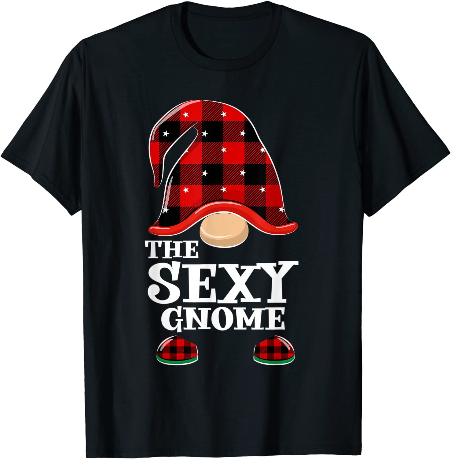 Price:$16.99 Gnome Buffalo Plaid Funny Christmas Matching Family T-Shirt : Clothing, Shoes & Jewelry
