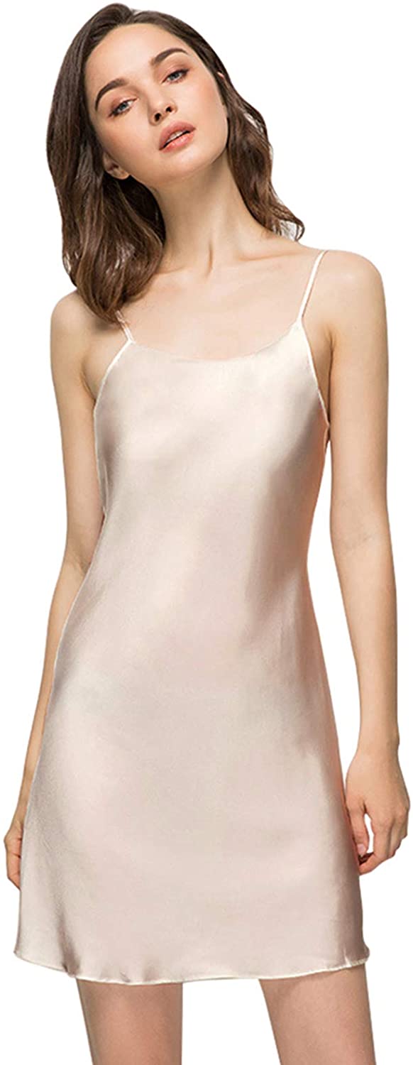 Price:$6.99 Women's Long Silky Tank Top Adjustable Spaghetti Strap Camisole Slip Dress at Amazon Women’s Clothing store