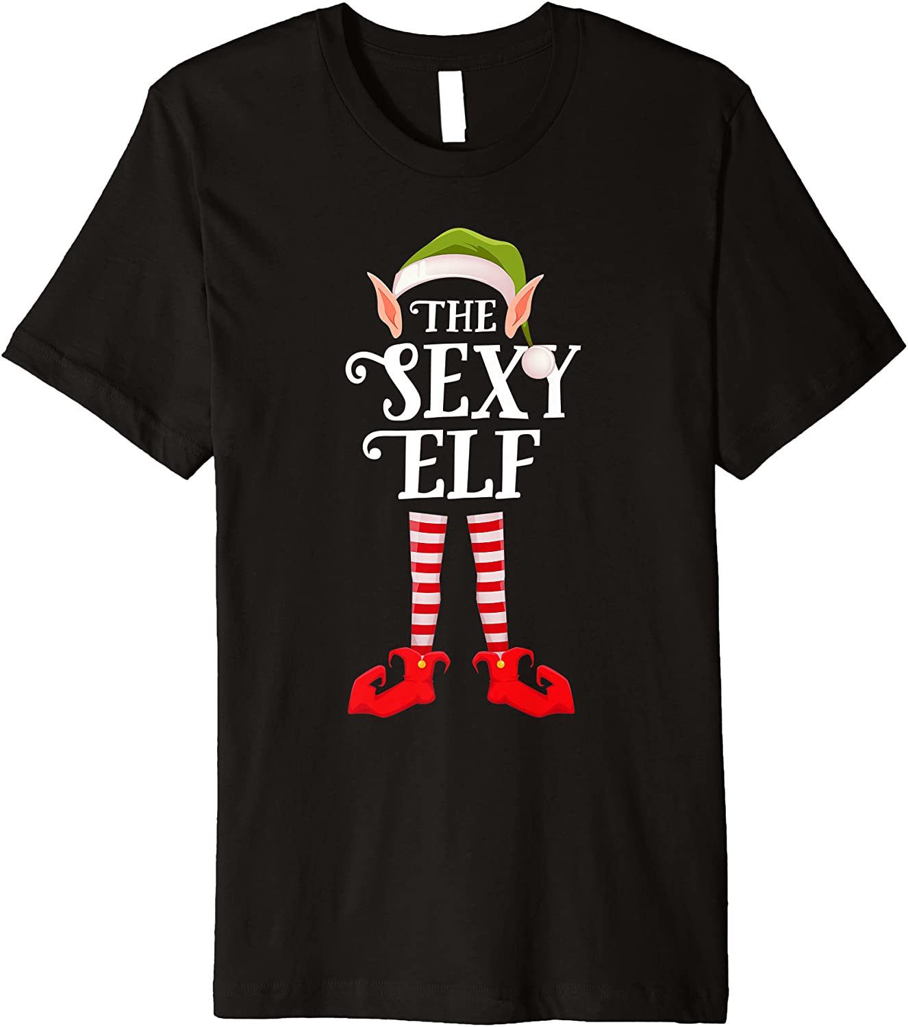 Price:$16.99 Elf Christmas Party Matching Family Group Pajama Premium T-Shirt : Clothing, Shoes & Jewelry