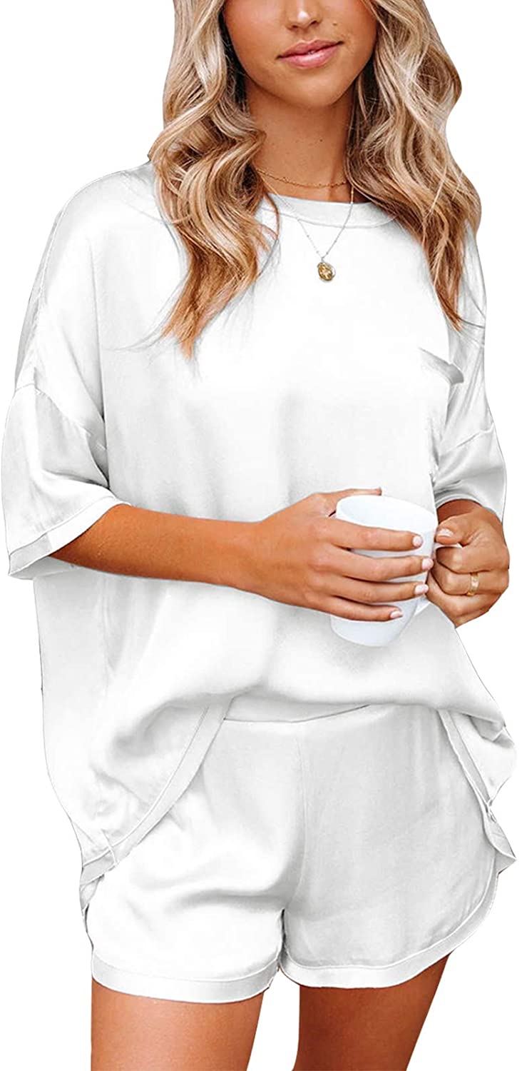 Price:$19.90 Women's Casual 2 Piece Outfit Solid Color Long Sleeve Tops and Pants Sweatsuit Tracksuits : Clothing, Shoes & Jewelry