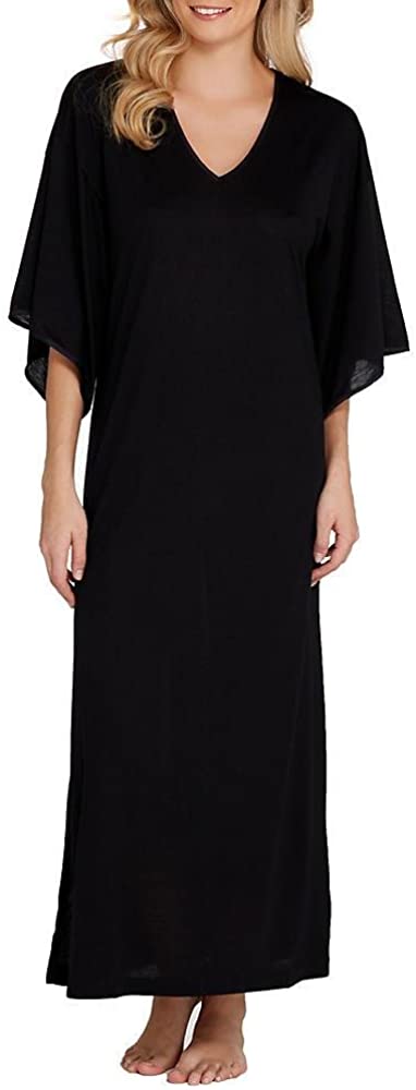Price:$57.90 Natori Congo Caftan Dress for Women, Kimono Dress Mumu Sleepshirt at Amazon Women’s Clothing store