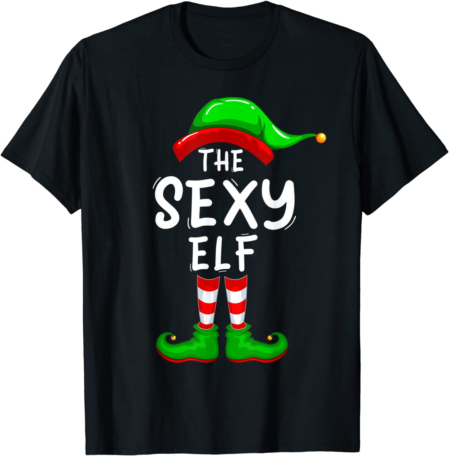 Price:$13.07 Elf Matching Family Group Christmas Party Pajama T-Shirt : Clothing, Shoes & Jewelry