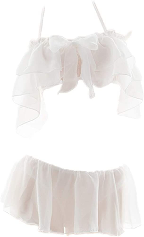 Price:$17.89 Lingerie Set for Women Hollow Heart Lolita Cute Cosplay Costumes Sleepwear Nightie for Sex (White 2) : Clothing, Shoes & Jewelry