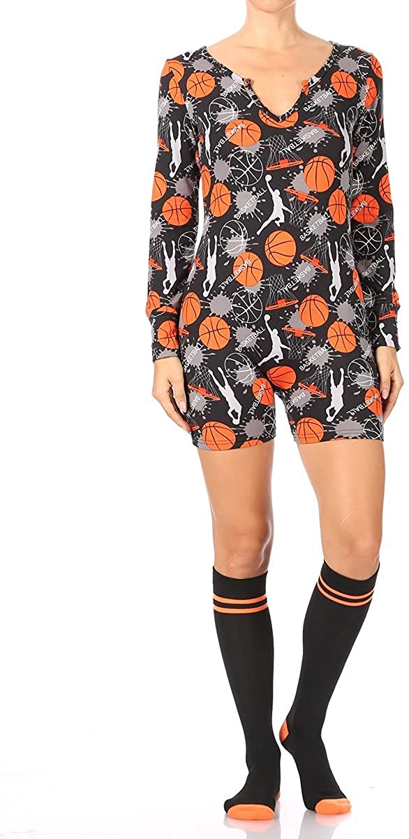 Price:$14.95 Womens Pajamas Winter Fleece Lined Holiday Onesie Jumpsuits & 2-Piece PJs Sets Cute Christmas Prints Thermal at Amazon Women’s Clothing store