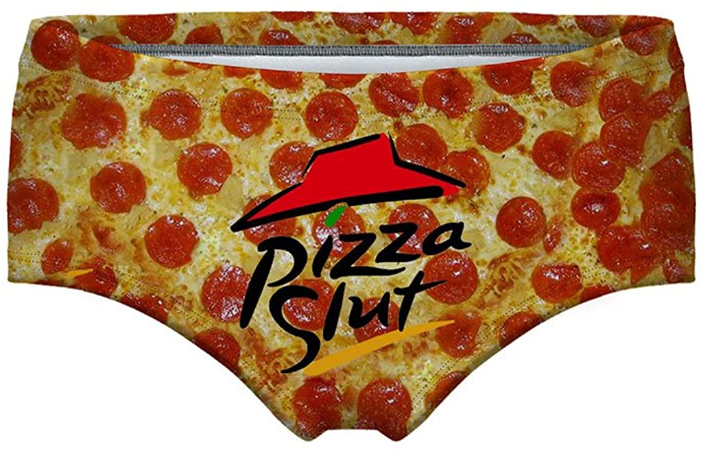 Price:$10.99 Fashion 3d Digital Printed Panties Underwear Briefs Bikini Bottom Gifts at Amazon Women’s Clothing store