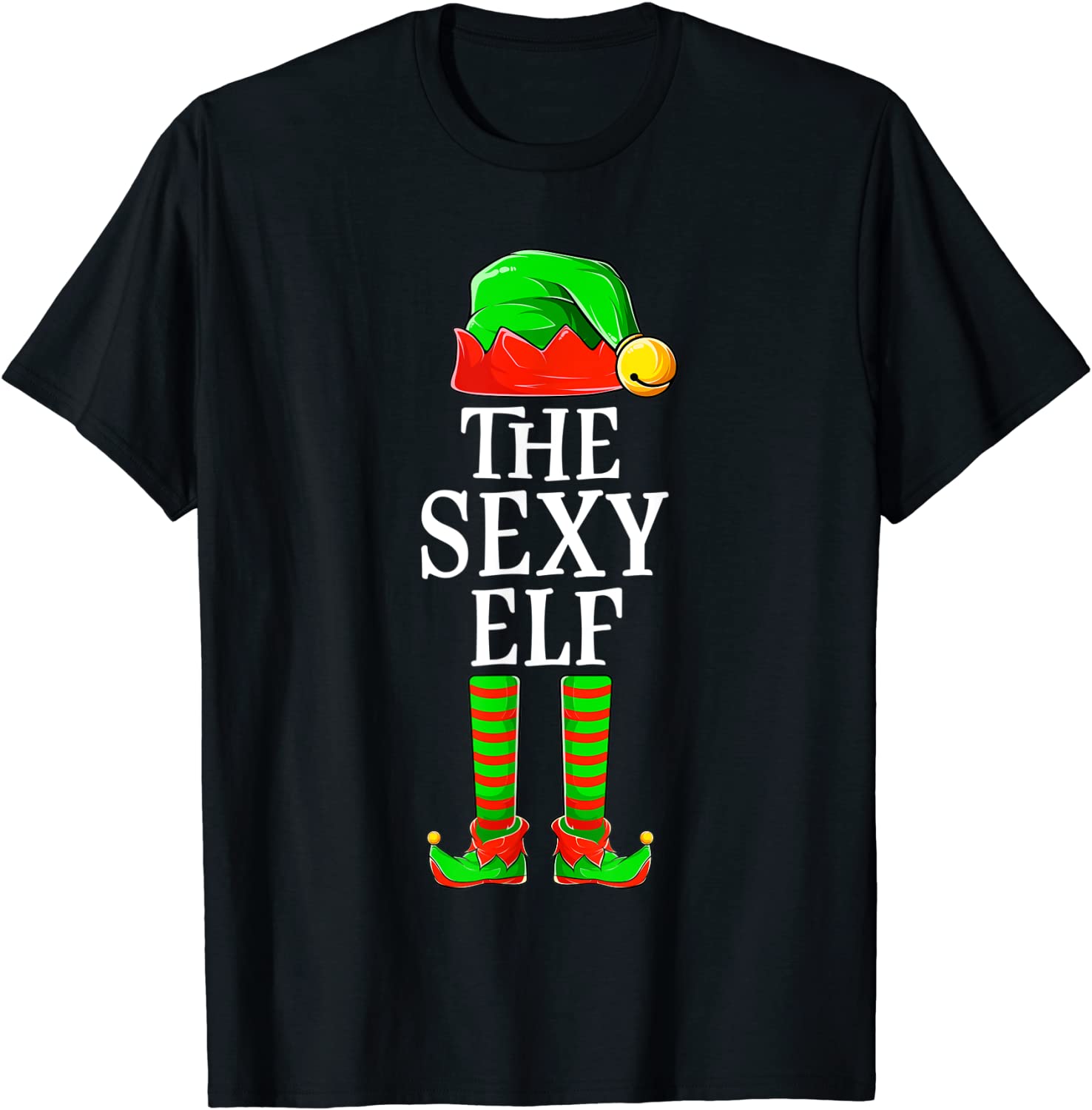 Price:$16.99 Sexy Elf Men Women Apparel, Christmas Family Matching T-Shirt : Clothing, Shoes & Jewelry