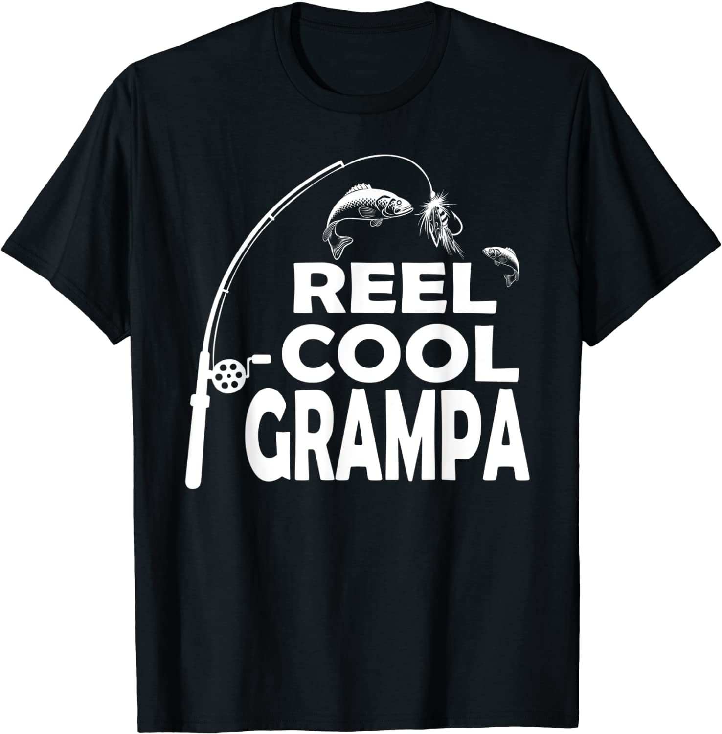 Price:$19.99 Cool Grampa Shirt Fishing Birthday Men Fathers Day Gift T-Shirt : Clothing, Shoes & Jewelry