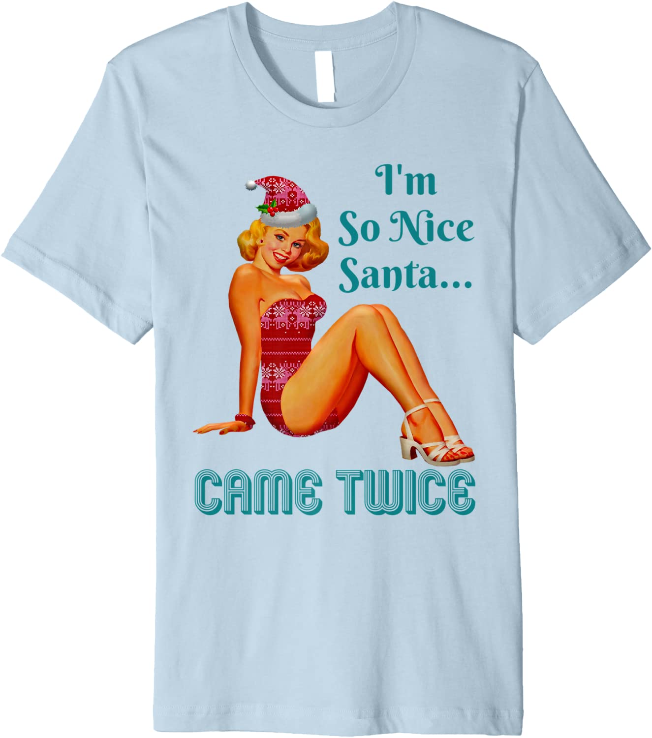 Price:$22.99 Naughty Dirty Joke Meme Retro Premium T-Shirt : Clothing, Shoes & Jewelry