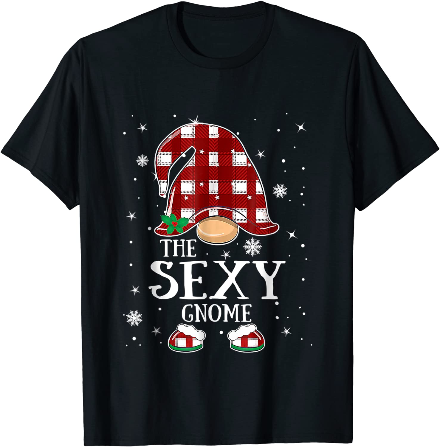 Price:$13.07 Gnome Buffalo Plaid Matching Family Christmas Pajama T-Shirt : Clothing, Shoes & Jewelry