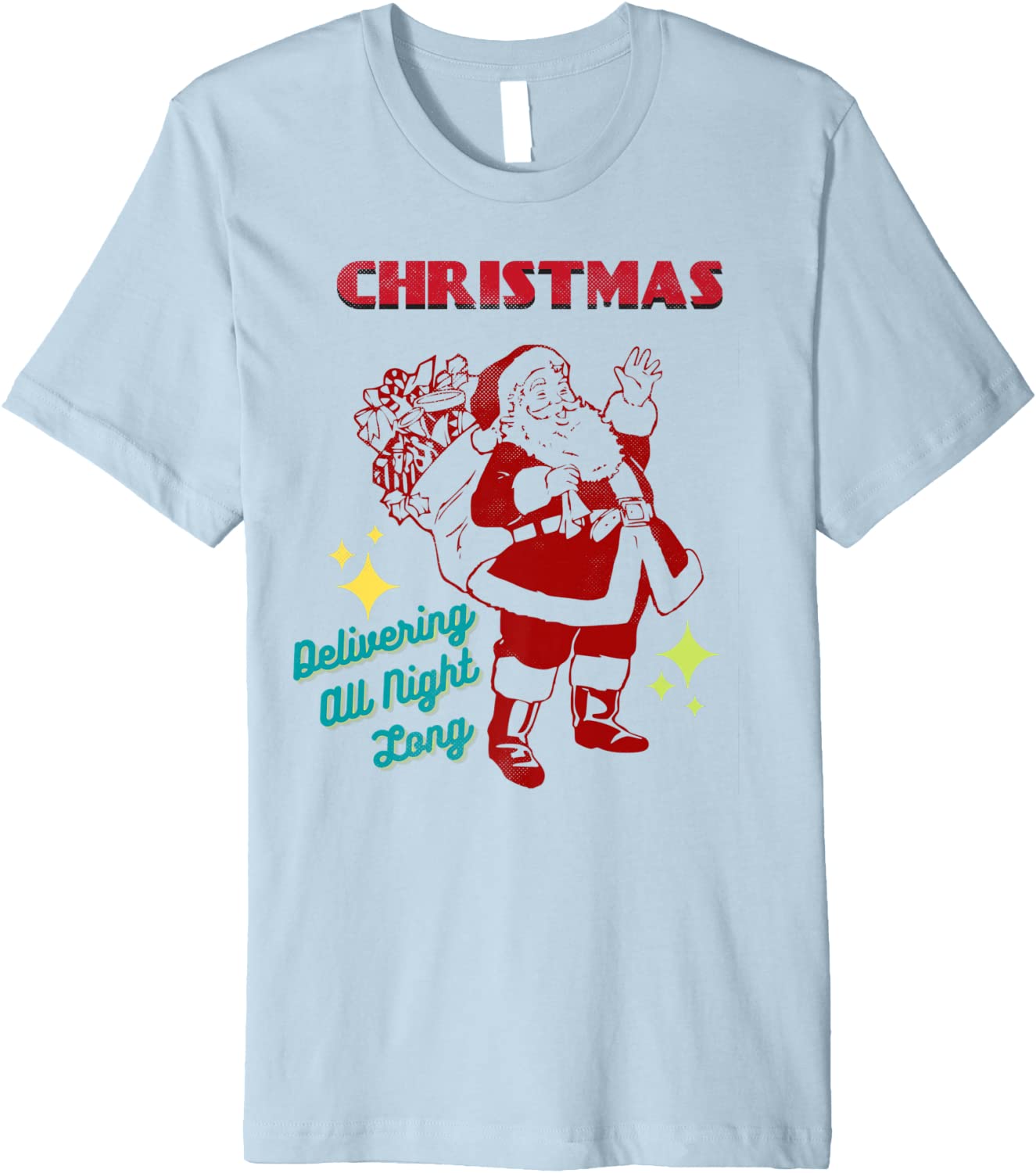 Price:$19.99 I-Deliver-All-Night-Long Naughty Dirty Joke Meme Retro Premium T-Shirt : Clothing, Shoes & Jewelry