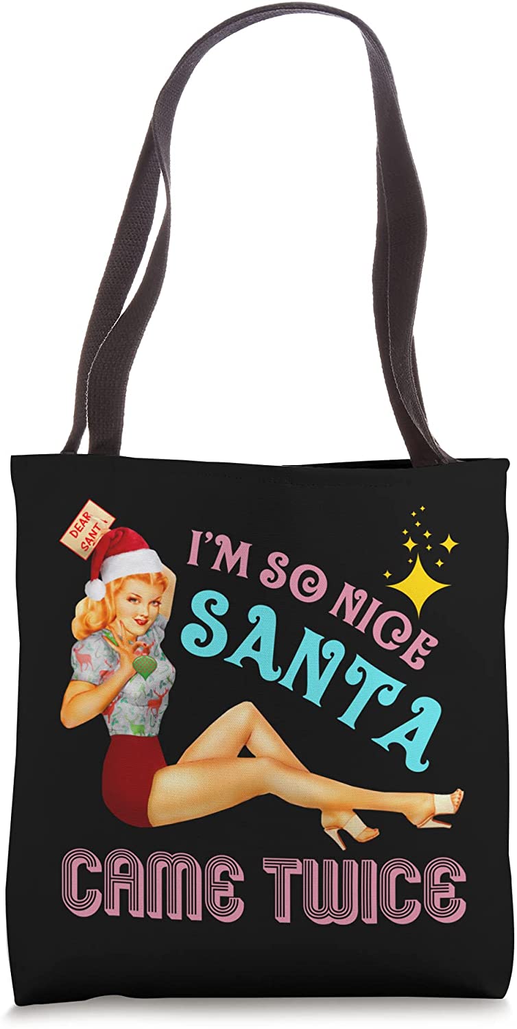 Price:$19.99 Naughty Dirty Joke Meme Retro Tote Bag : Clothing, Shoes & Jewelry