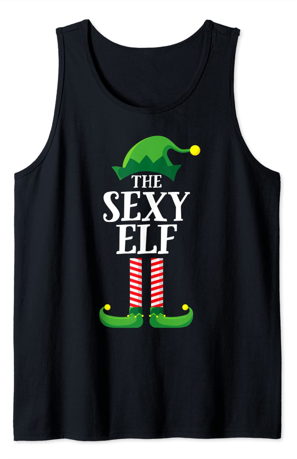 Price:$18.88 Elf Matching Family Group Christmas Party Pajama Tank Top : Clothing, Shoes & Jewelry