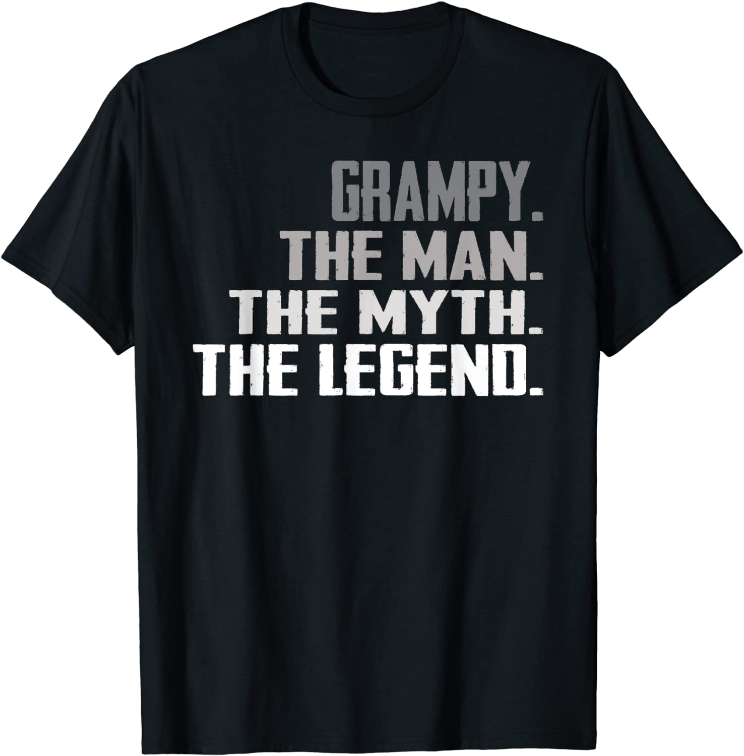 Price:$19.99 Grampy The Man The Myth The Legend Shirt Father Day Gift : Clothing, Shoes & Jewelry