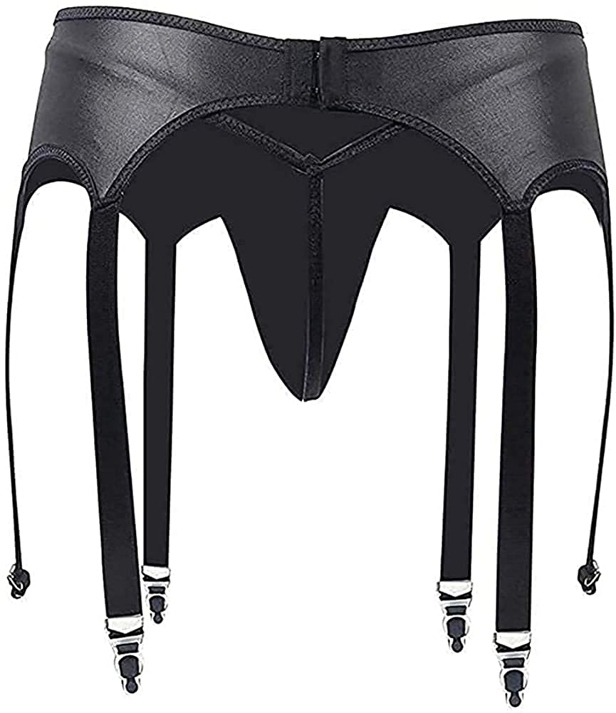 Price:$17.99 Women's Black Garter Belt with G-String Suspender Underwear Lingerie Set: Clothing, Shoes & Jewelry