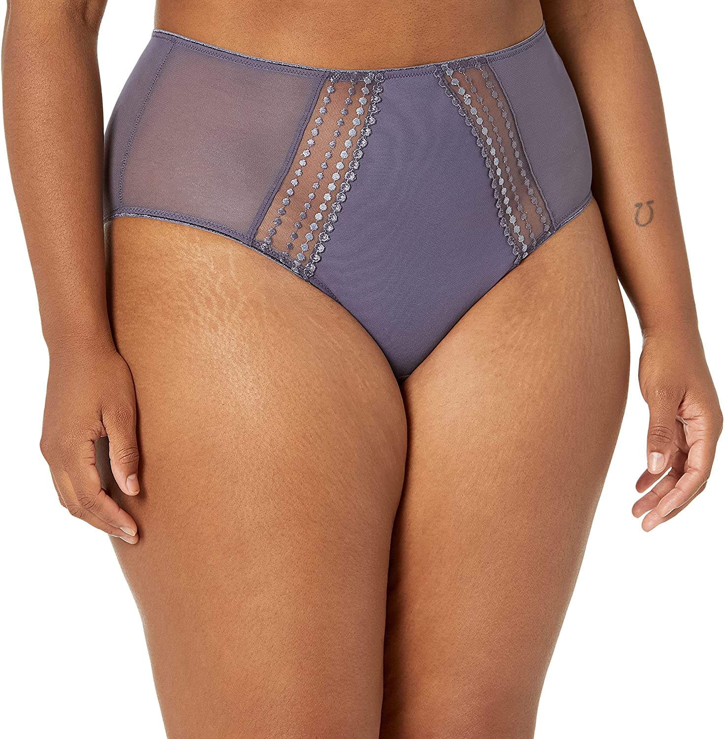 Price:$10.39 Women's Plus Size Matilda Full Coverage Brief at Amazon Women’s Clothing store