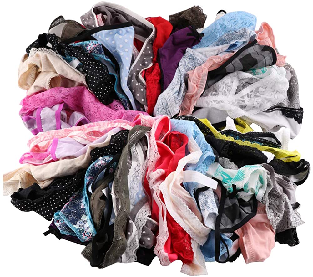 Price:$25.58 Women Variety Of Underwear 20 Pack Sexy Assorted Thongs G-String T-Back Briefs Panties : Clothing, Shoes & Jewelry