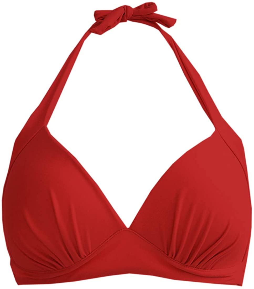 Price:$16.99 Women's Vintage 50s Plaid Pattern Halter Bikini Top Swimsuits : Clothing, Shoes & Jewelry