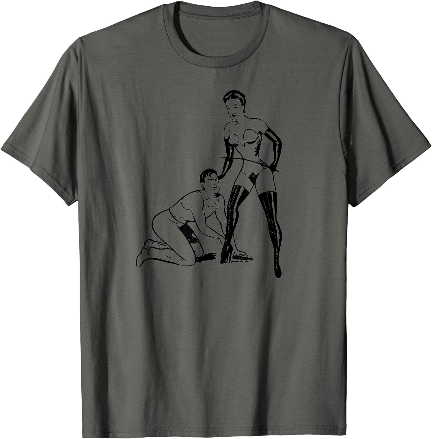 Price:$19.99 Boots BDSM Submissive Man FemDom BDSM Bondage T-Shirt : Clothing, Shoes & Jewelry