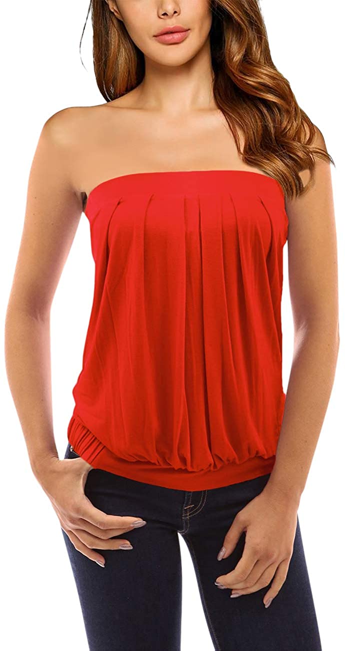 Price:$15.99 Women Sleeveless Halter Twisted Pleated Tank Top Blouse at Amazon Women’s Clothing store