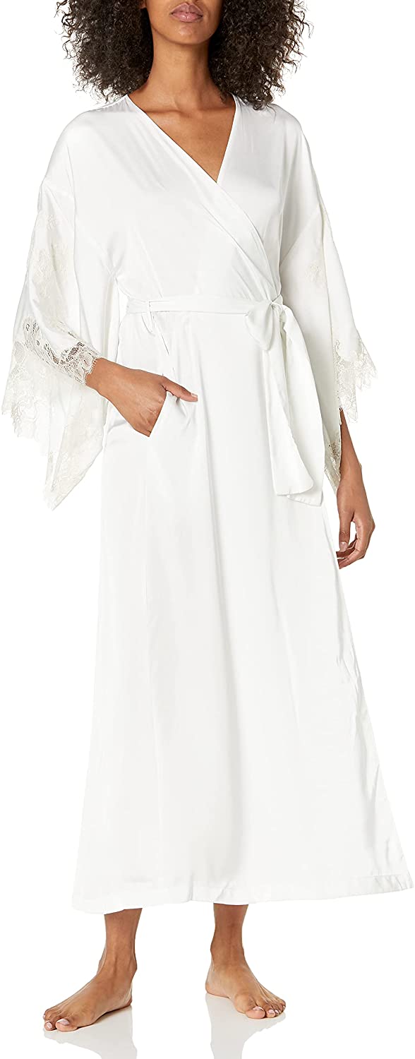 Price:$224.01 Women's Robe, Warm White/Linen, M at Amazon Women’s Clothing store