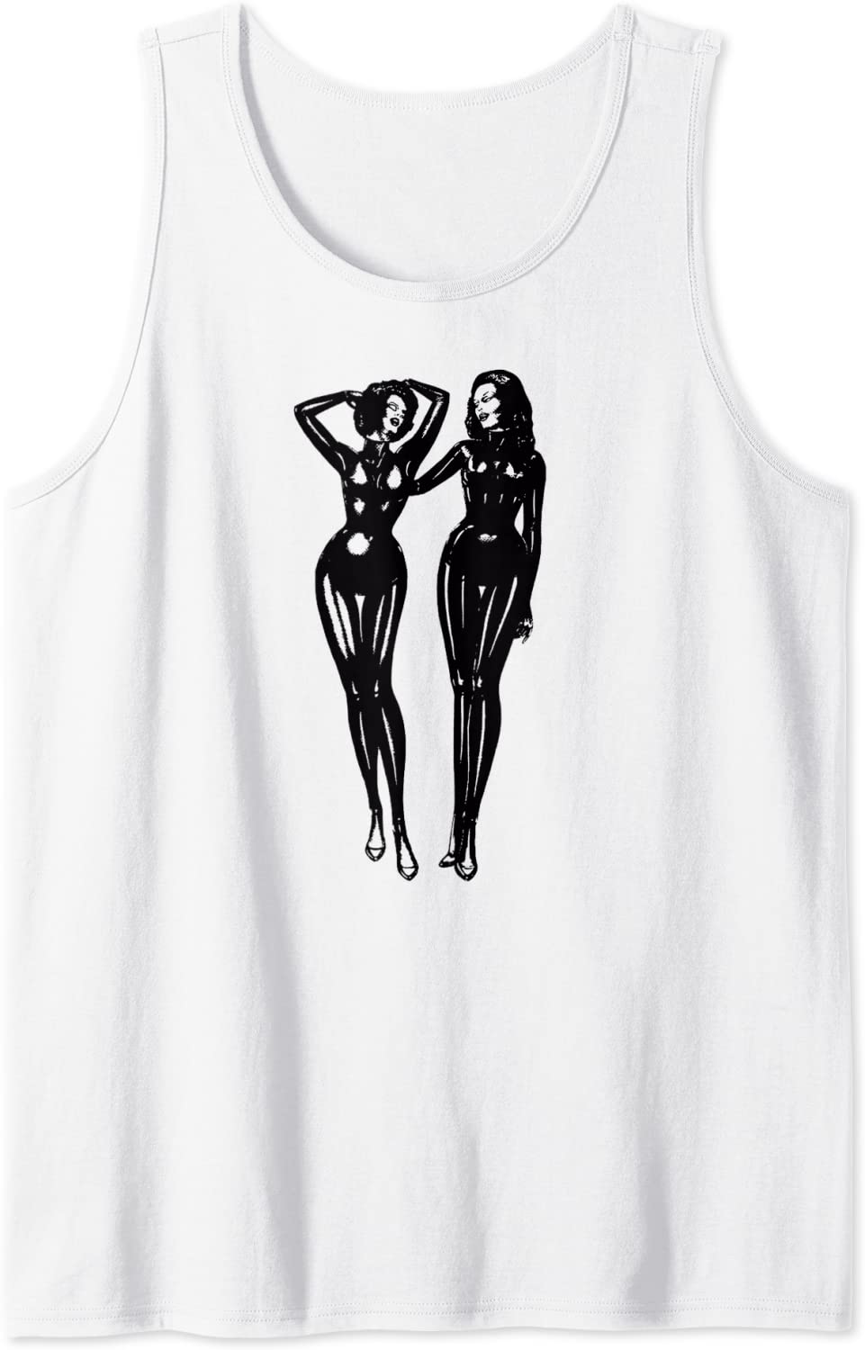 Price:$19.99 Leather Fetish Domination Kink Retro BDSM Sexy Catsuit Tank Top : Clothing, Shoes & Jewelry