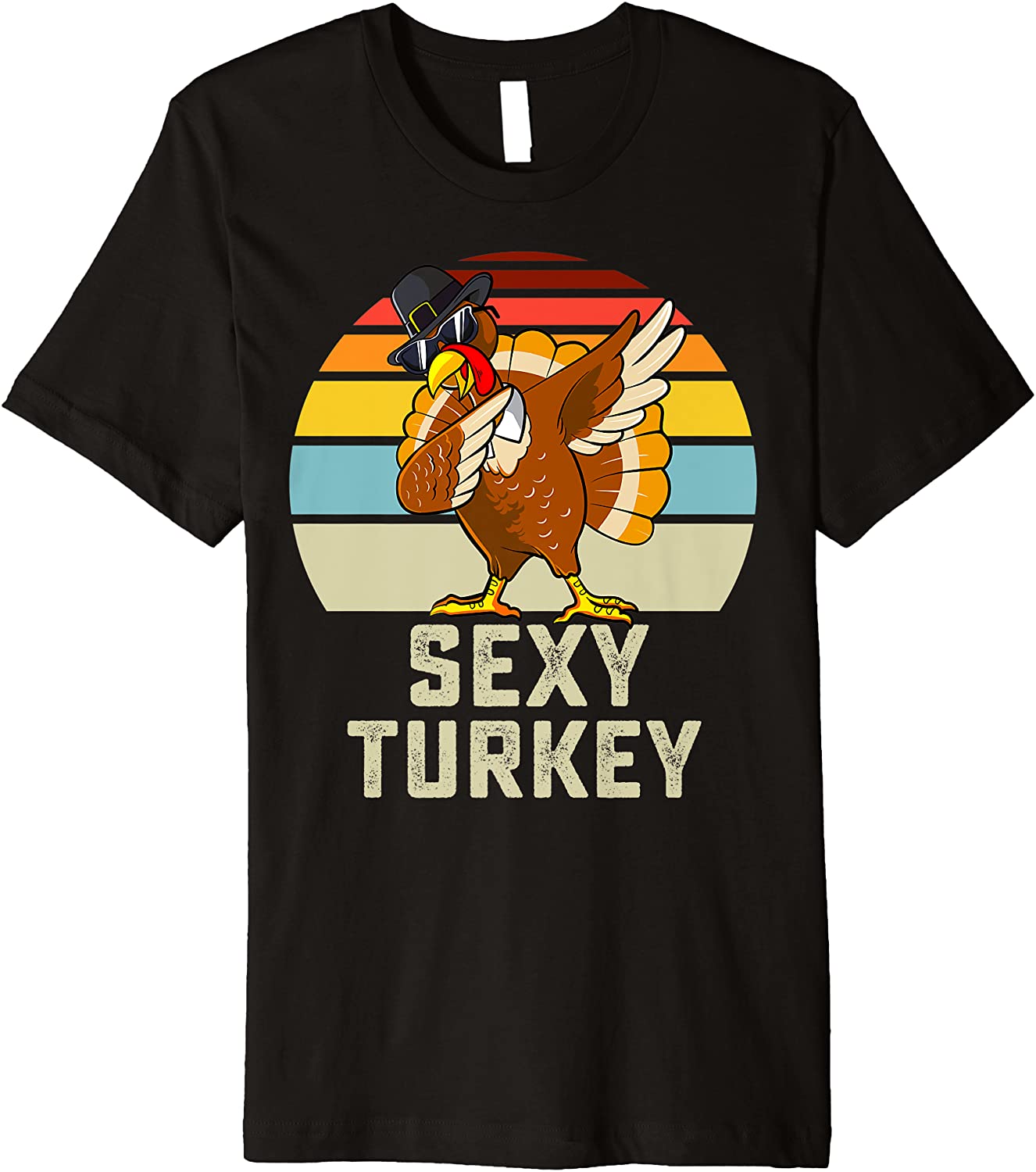 Price:$15.99 Turkey Matching Family Thanksgiving Group Premium T-Shirt : Clothing, Shoes & Jewelry