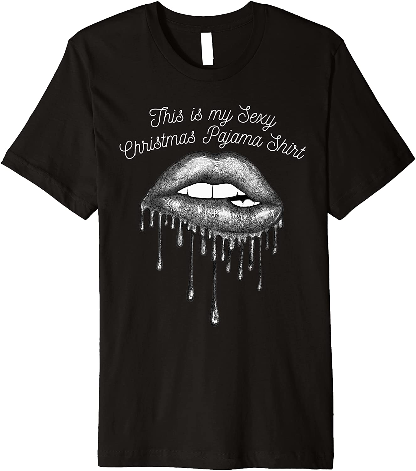 Price:$19.99 is My Sext Christmas Pajama Top Premium T-Shirt : Clothing, Shoes & Jewelry