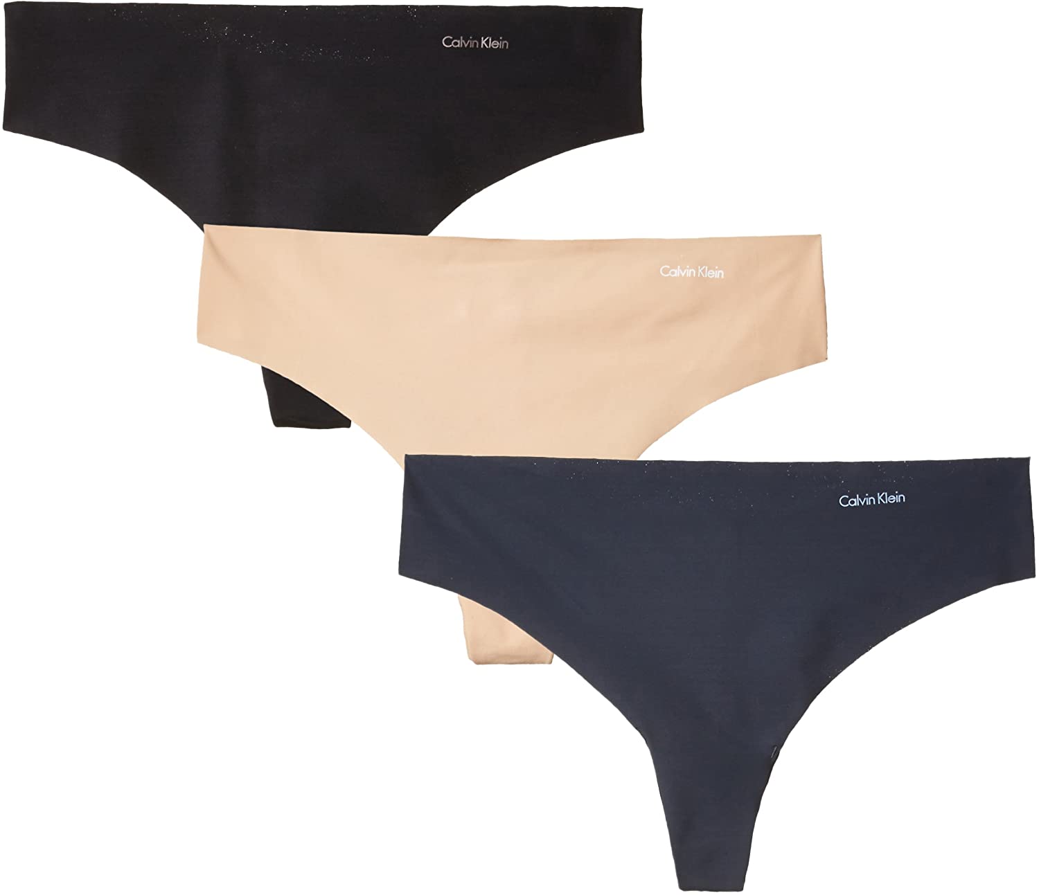 Price:$22.10 Klein Women's Multipack Invisibles Thong : Clothing, Shoes & Jewelry