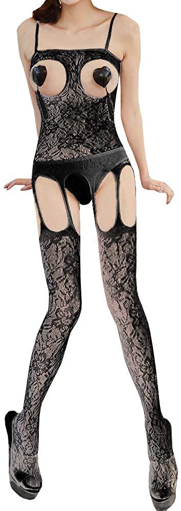 Price:$9.35 Lingerie Mesh Slutty Babydoll Lingerie Mini Bodysuit, 1#black, One Size at Amazon Women’s Clothing store