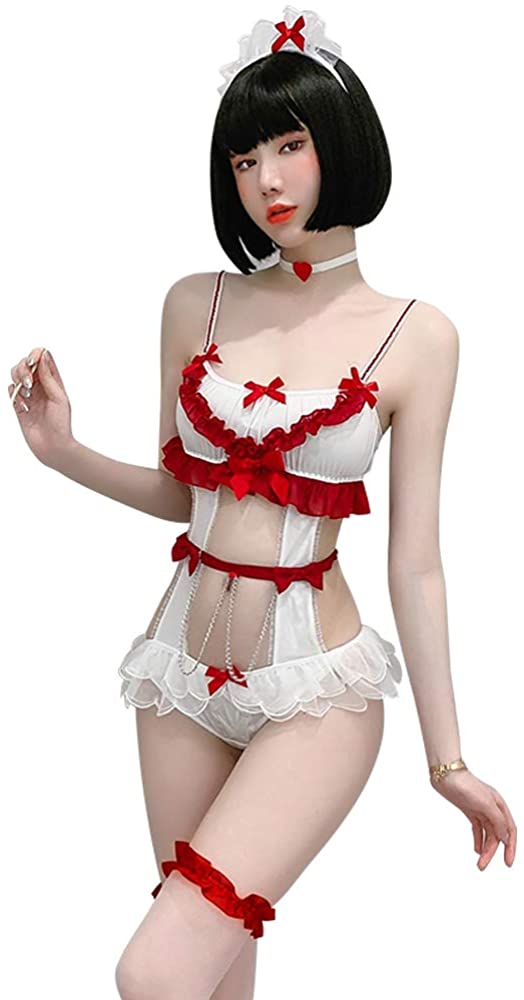 Price:$26.99 Women Lingerie sexy lingerie nurse uniform adult cosplay costume lingerie (7001white) : Clothing, Shoes & Jewelry