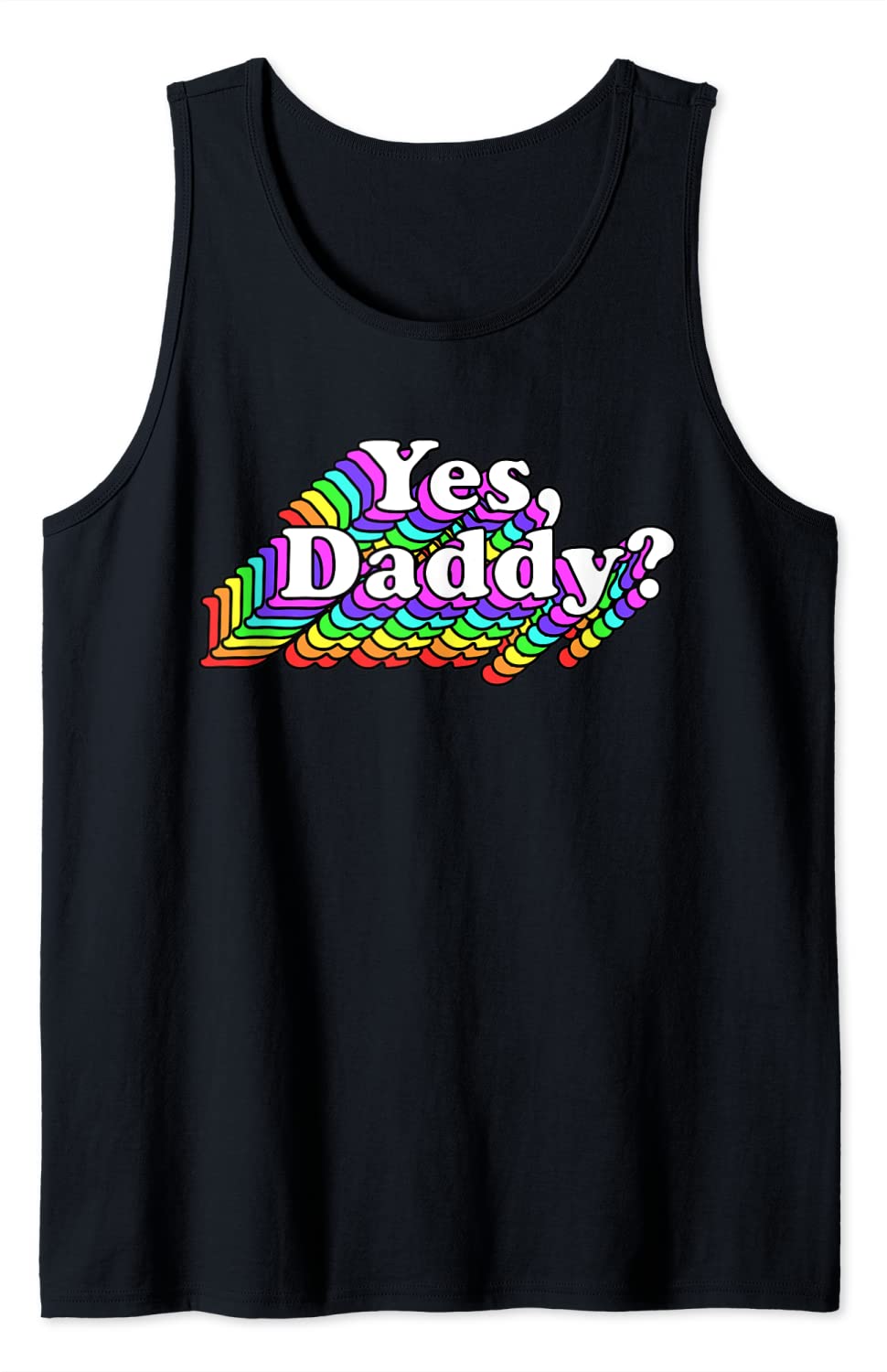 Price:$19.97 Daddy for Women Naughty Daddy's Girl Retro Rainbow LGBT Tank Top : Clothing, Shoes & Jewelry