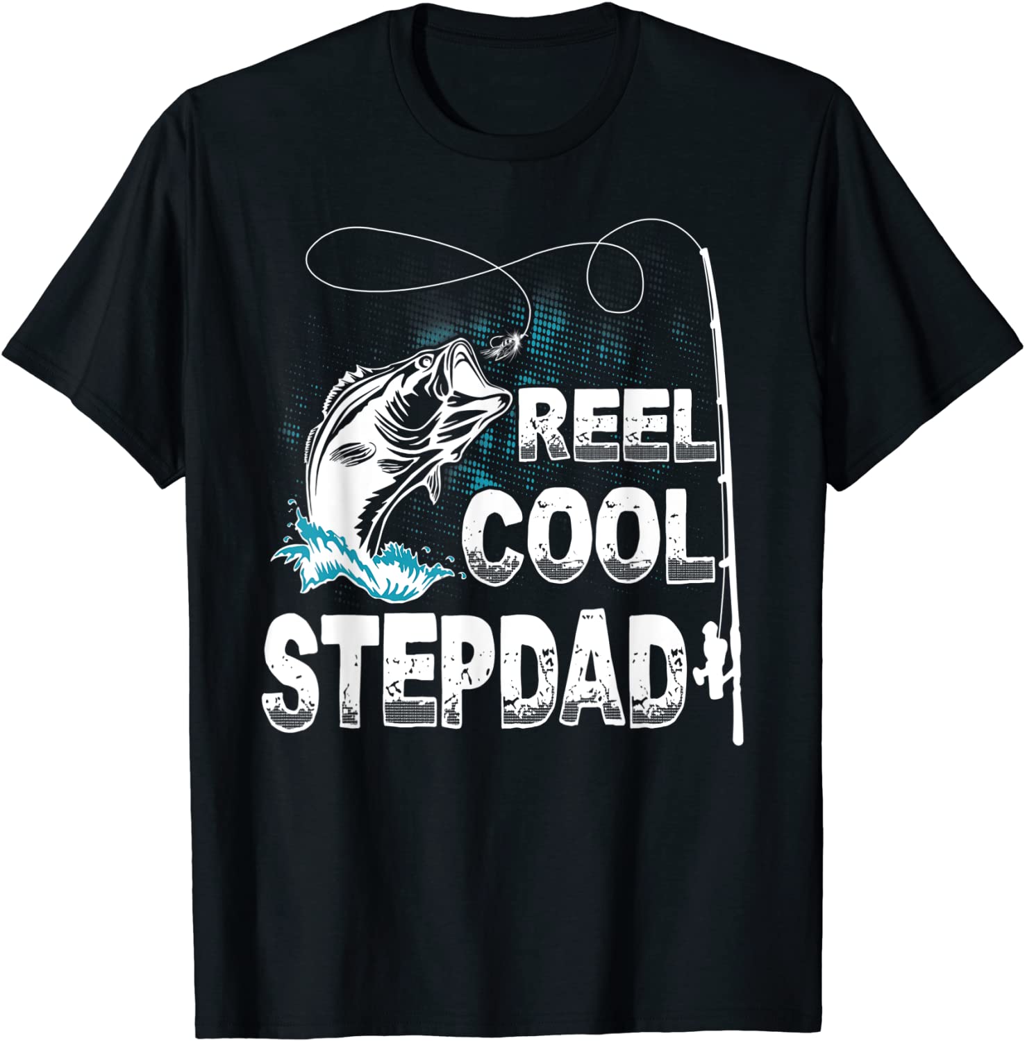 Price:$17.99 Cool Stepdad Shirt Fishing Fathers Day Gifts For Men : Clothing, Shoes & Jewelry