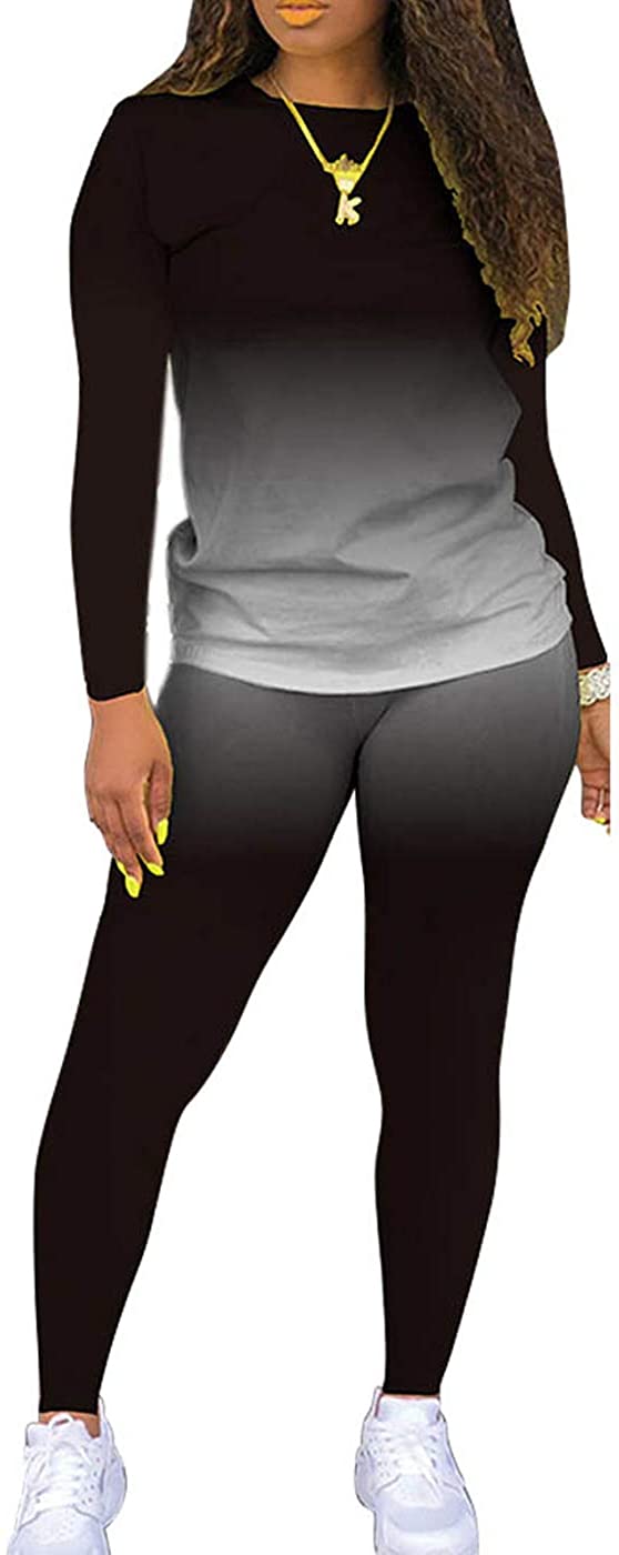 Price:$19.99 Plus Size Outfits for Women Two Piece Pants Outfits Tie Dye Loungewear Tracksuit Set 2 Piece(longblack,3XL) : Clothing, Shoes & Jewelry
