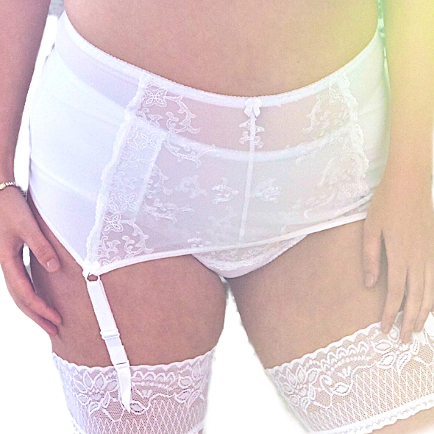 Price:$9.99 lace Garter Belt, Suspenders Stockings Comfortable and Sexy Lingerie : Clothing, Shoes & Jewelry