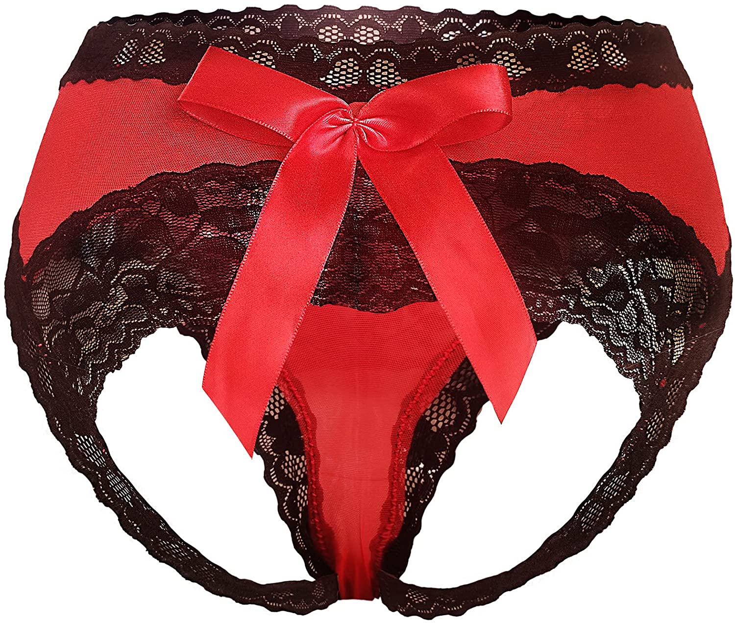Price:$9.87 Sexy Panties For Women Plus Size Hipster Cute Bow Underwear Lace Briefs Midnight Naughty Lingerie at Amazon Women’s Clothing store