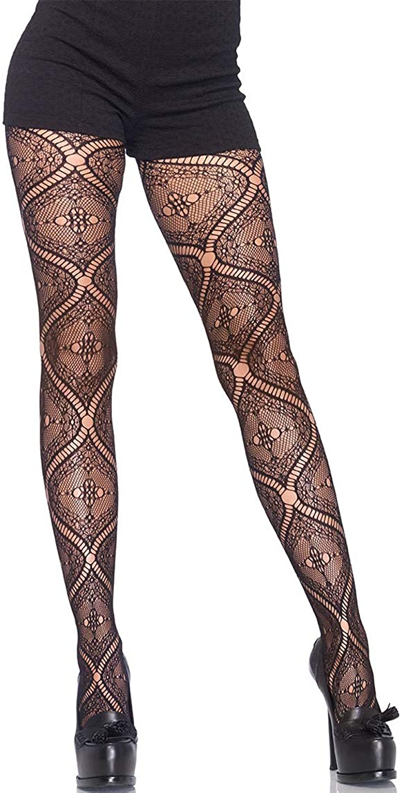 Price:$9.99 Women's Fishnet Stockings High Waist Mesh Tights Pantyhose Black (BLAKC-A2) at Amazon Women’s Clothing store
